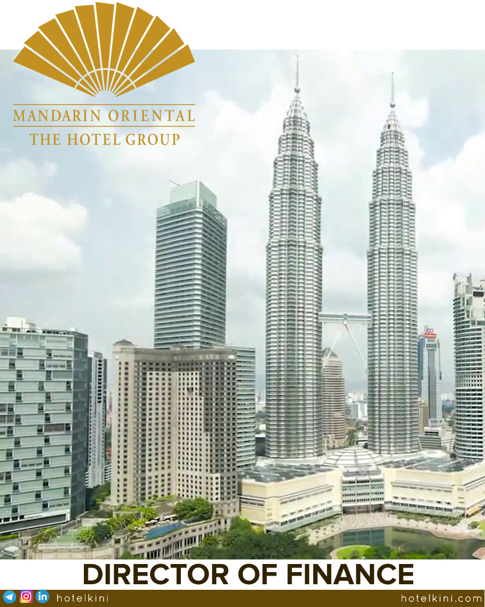 Mandarin Oriental Hotel Group job vacancies 2021 for DIRECTOR OF FINANCE position which based in Kuala Lumpur.
hotelkini.com/jobs/director-…

#hotelkini #hoteljobs #malaysiahotel #workinmalaysia #mandarinorientalhotel #kualalumpurhotel
