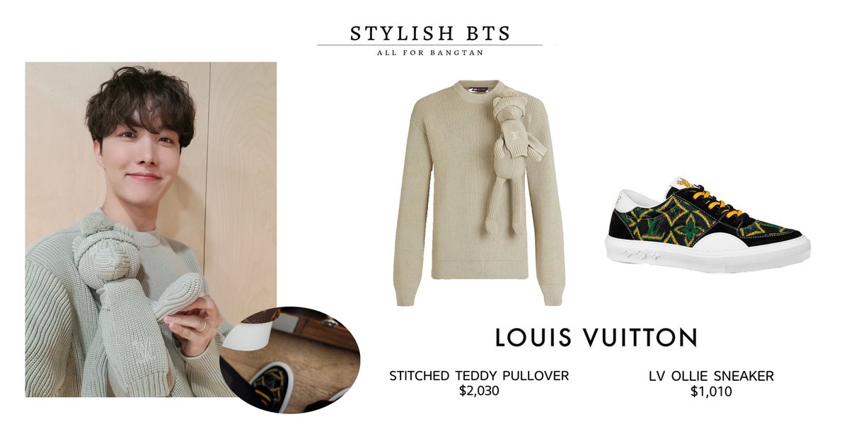 J-hope's Louis Vuitton sweater and - BTS ARMY Bulacan