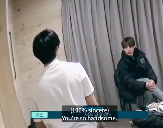 He always compliments tae and shower him with praises. JIMIN ARE U IN L WORD????