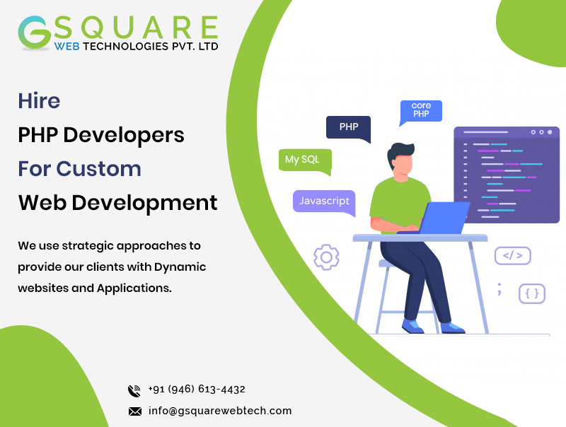 gsquarewebtech's tweet photo. Tired of looking for the best PHP Development Company? The wait is over now. We, at Gsquare Web Technologies provide you the best PHP Development Services with data protection and backup.
https://t.co/iw5ossKuFC

#hirephpdeveloper #PHPdevelopmentcompany  #phpdevelopmentservices https://t.co/DOu2N3Uuqr