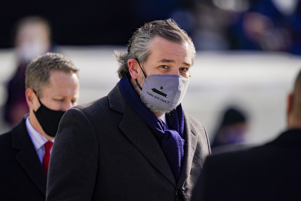Because @SenTedCruz had the audacity to wear this mask yesterday, I am sharing this video with @Alyssa_Milano, @BJacksonWrites & I to the 90 minutes we spent discussing guns with him.  HE IS A FRAUD!!! Teddy, you incited violence...prepare to lose it.

facebook.com/watch/live/?v=…