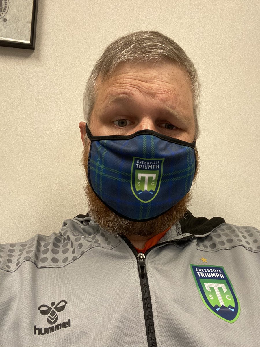 RevDisDad's tweet photo. Knocking out errands before Baby #2 comes in a few weeks and rocking my new @GVLTriumph #StarGear @hummelUSA https://t.co/NBVQWYtJKL