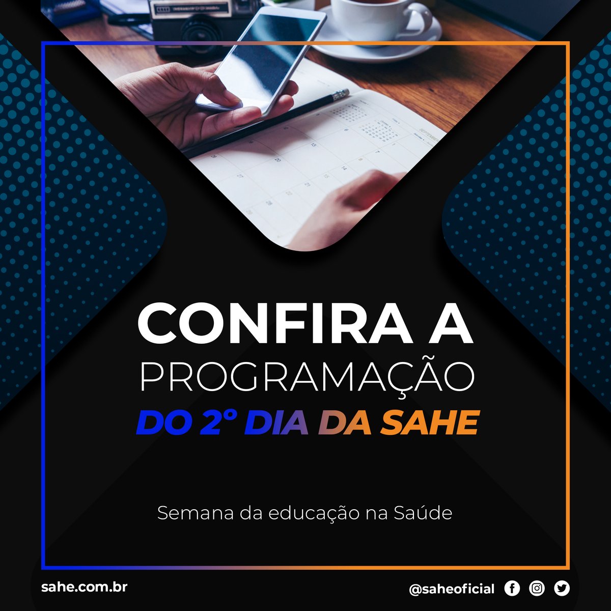 saheoficial's tweet photo. 📆 Confira na íntegra a programação do segundo dia da SAHE #athome. ⠀
⠀⠀
Ainda não se inscreveu? acesse agora: https://t.co/MaGcMAwvGu.bre faça a sua inscrição. 
⠀
#sahe #saheathome #grupomidia #healthcare #eventosonline #saude #health https://t.co/6uoBcTMCGM