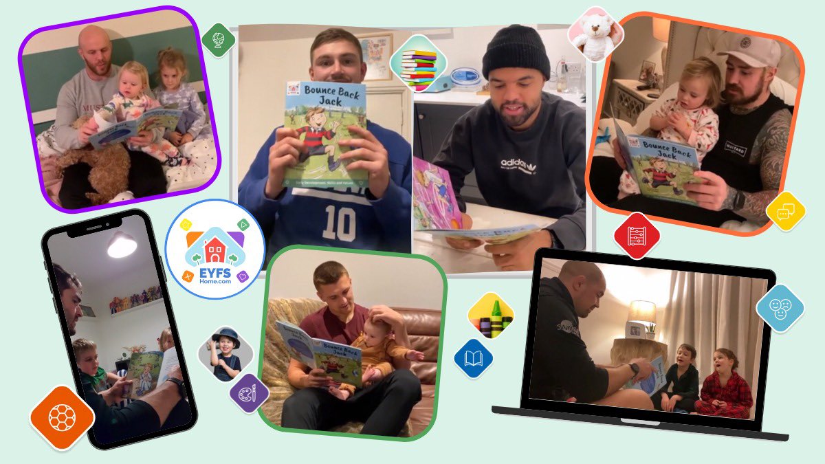Check out the <a href="/ExeterChiefs/">Exeter Chiefs</a> players reading the new 'Bounce Back Jack' book launched by team-mate Jack Maunder

youtube.com/watch?v=l6XiOJ…