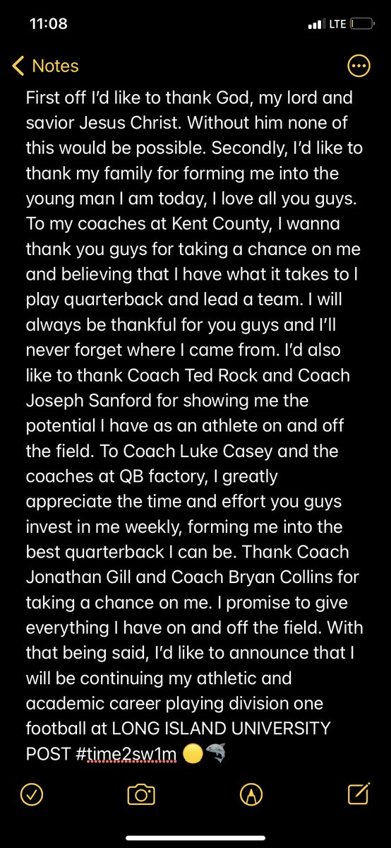 Thomas_Gold3's tweet photo. Jeremiah 29:8
All glory to God, I’m COMMITTED🟡🦈 @AikinBrian @QB_Factory @QBCoachGill https://t.co/GZ76T8Lsa8