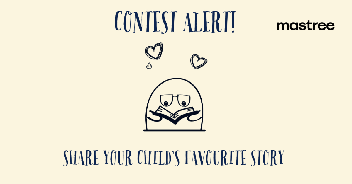 mastreelearning's tweet photo. We'd love to know your child's favourite story!
It can be from a book, or maybe, a story from your own imagination.
Bring it on. We are waiting!
#StoryTelling #MastreeLearning #EnglishLanguage #LearnEnglish #English #OnlineEducation #Stories #ChildrensStories https://t.co/sqBL1Absom