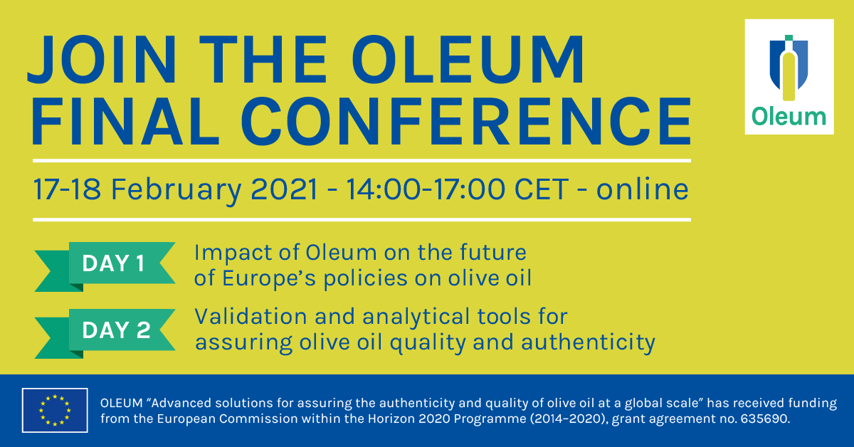 Oleum_EU's tweet photo. 🚨 SAVE THE DATE!

The OLEUM final conference will take place on the 17th and 18th of February!
Find out more about the agenda and speakers as well as registration 👇
https://t.co/zLHZgBlg9V https://t.co/4gKUTbqxRY
