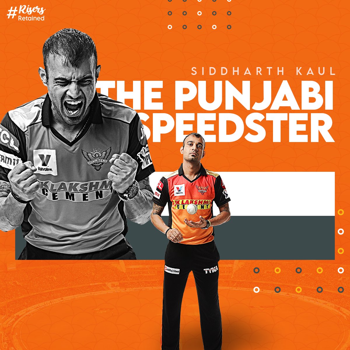 SunRisers's tweet photo. Kane added his class in 2015 along with @iamsidkaul & @vijayshankar260 was with us when we lifted the ๐ in the following year!
#RisersRetained #IPLRetention #OrangeArmy #IPL2021 https://t.co/qq6qUztQPd