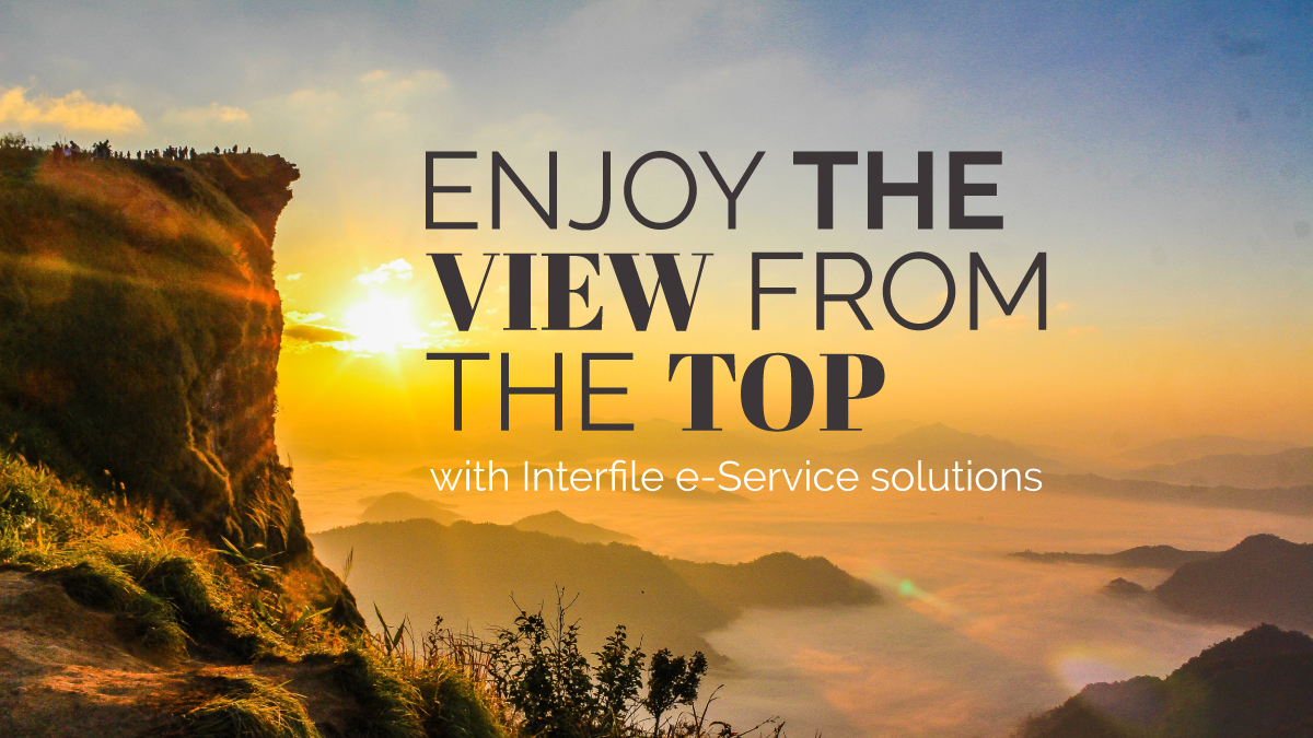 interfile_SA's tweet image. By partnering with #interfile you can enjoy the view from the TOP. We help governments, enterprises, and corporate businesses with client-centric, digital solutions, i.e. e-Services. 
 
Contact us for more info - interfile.co.za

#interfile #eservices #smartsolutions