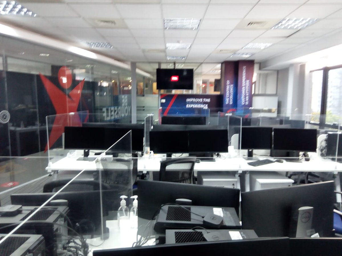 AvtechSystems's tweet image. Digital Signage- multiple screen dispays with WYRESTORM NHD-400 AV over IP @ Betsafe offices, Kilimani