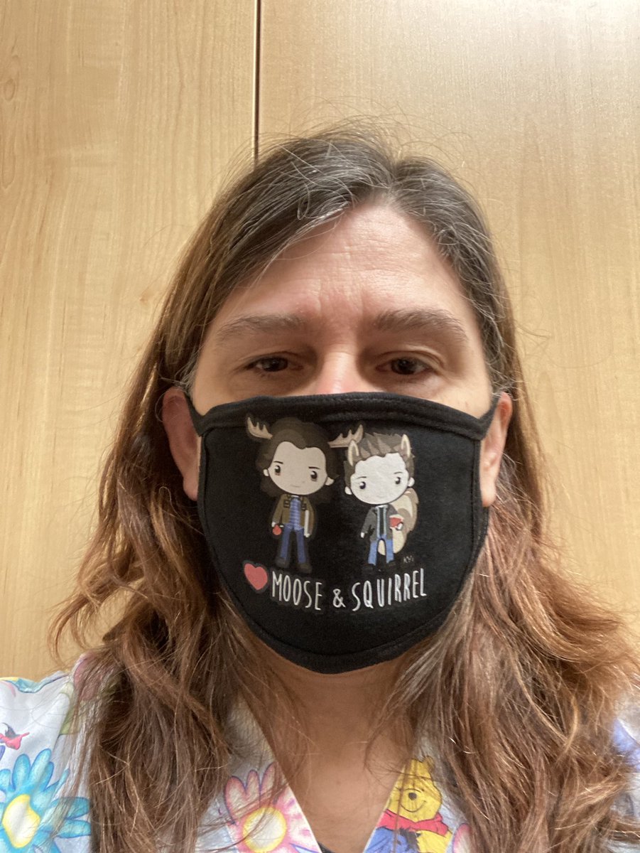 MouseLME's tweet image. Gots me a new mask on Wish and I couldn’t be happier. @jarpad @JensenAckles #MooseAndSquirrel