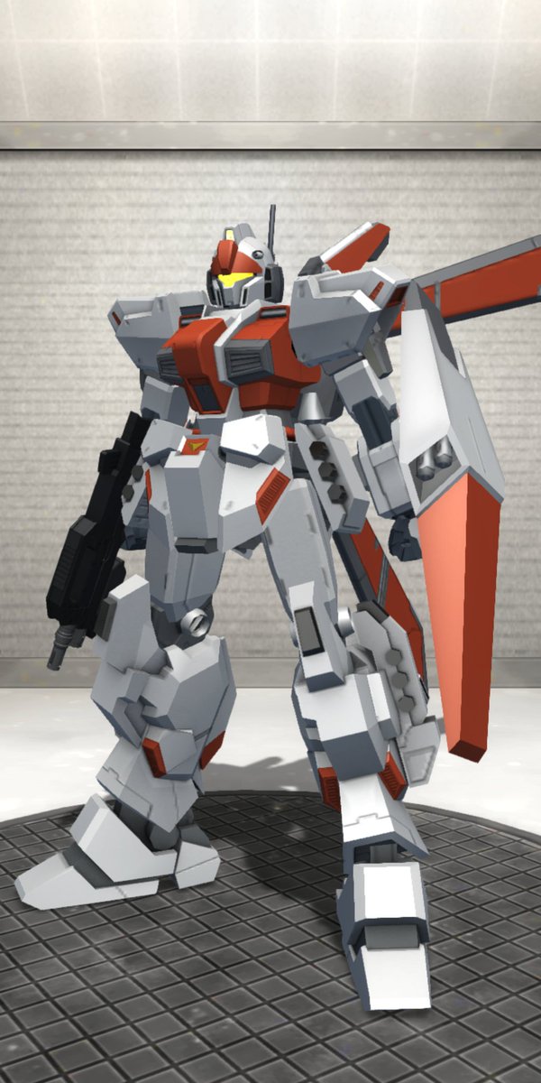 Sudori ジム カスタムmk シュテルン 改造したジェスタキャノン足主軸でハシュマル戦用カスタムスキンに で 最終的にジムタイプに ジムカスタム頭部はやっぱイケメン ガンダムブレイカーモバイル