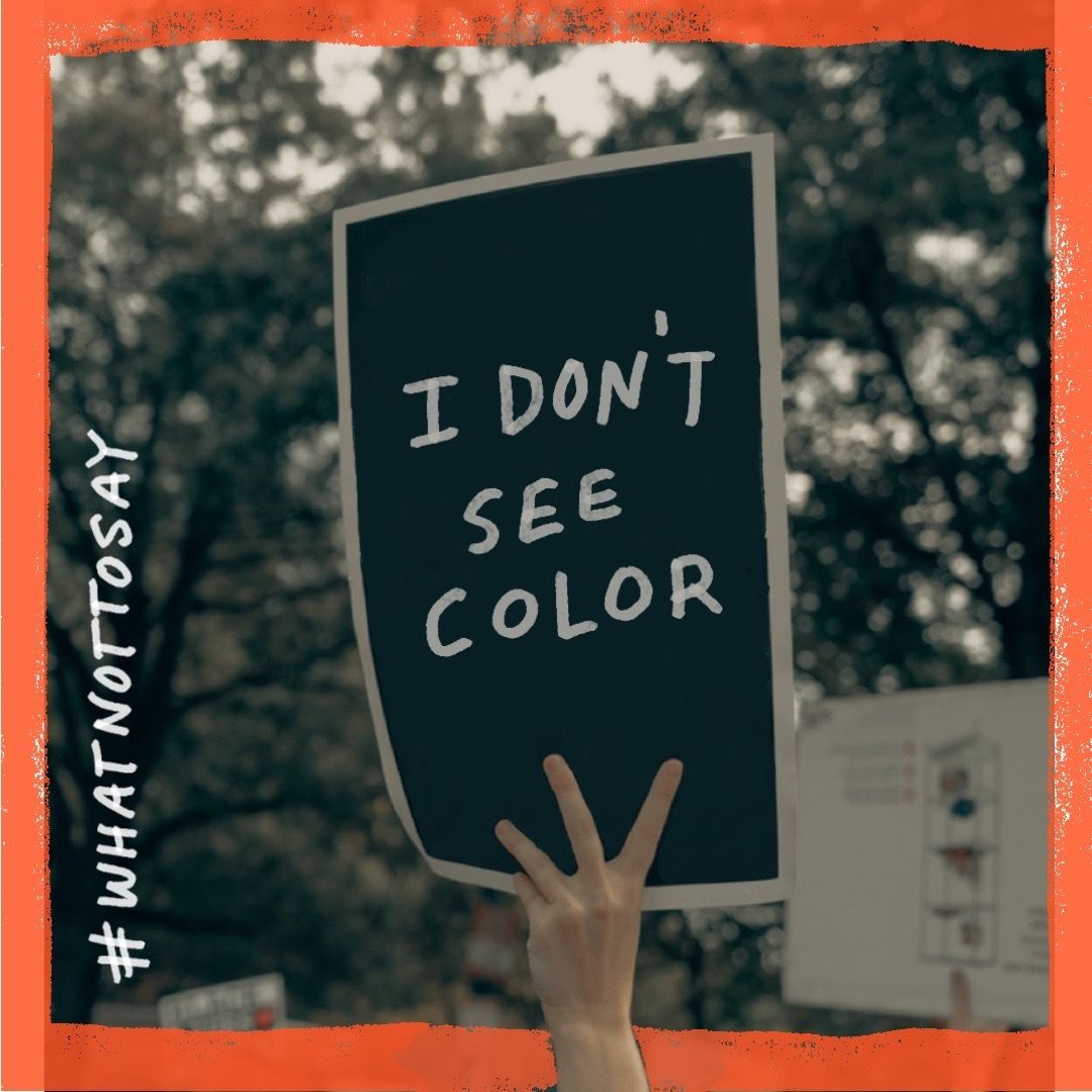 On Sunday, we tackled the phrase "I don't see color" during our #whatnottosay series. Watch all the way through for a Q&amp;A session!

buff.ly/3a4cEZ5