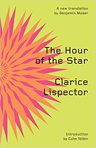 5. THE HOUR OF THE STAR by Clarice Lispector - A novel that constantly reminds you that you're reading an invention without ever diminishing the intense emotional impact. "So let those who read me get punched in the stomach to see if it's good."