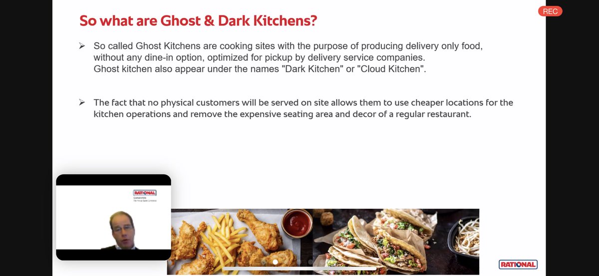 CateringDesignG's tweet photo. Thank you @RATIONAL_AG and @ense_uk for a very insightful virtual training session on ghost/dark kitchens yesterday #commercialkitchen #cateringdesign #training https://t.co/L06allG7gT