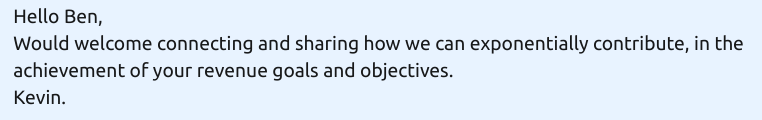 Who else loves getting these "personalised" LinkedIn connection requests? I'm more likely to accept requests with no message than these information free requests