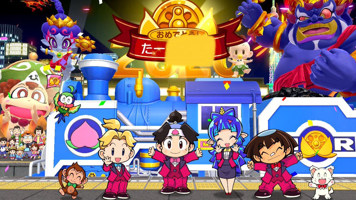 graphis_phase's tweet image. #桃鉄 100年やり切った❗️   全物件2201件購入できた‼️