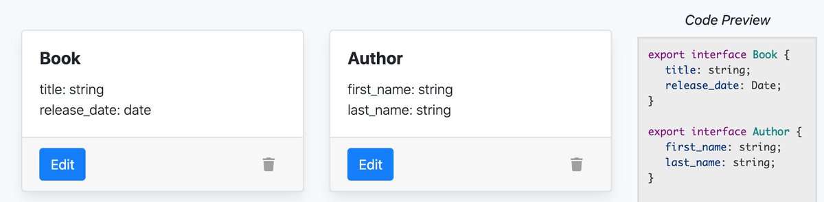 I also wanted the process to be more transparent so I added code previews and app preview screens to the project generation wizard 