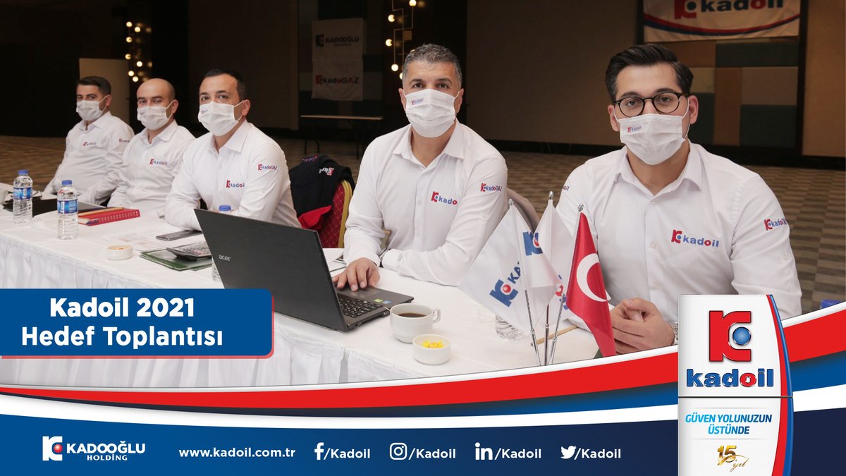 kadoilofficial's tweet photo. Kadooğlu Holding bünyesinde faaliyet gösteren Kadoil, Türkiye genelindeki bölge müdürleri ile Gaziantep'te bir araya gelerek 2020 değerlendirilirken 2021 hedeflerini paylaşıldı. Toplantılar boyunca Covid-19 önlemlerinin üst seviyede olduğu gözlendi. #Kadoil #GüvenYolunuzunÜstünde https://t.co/eLgNxFUoig