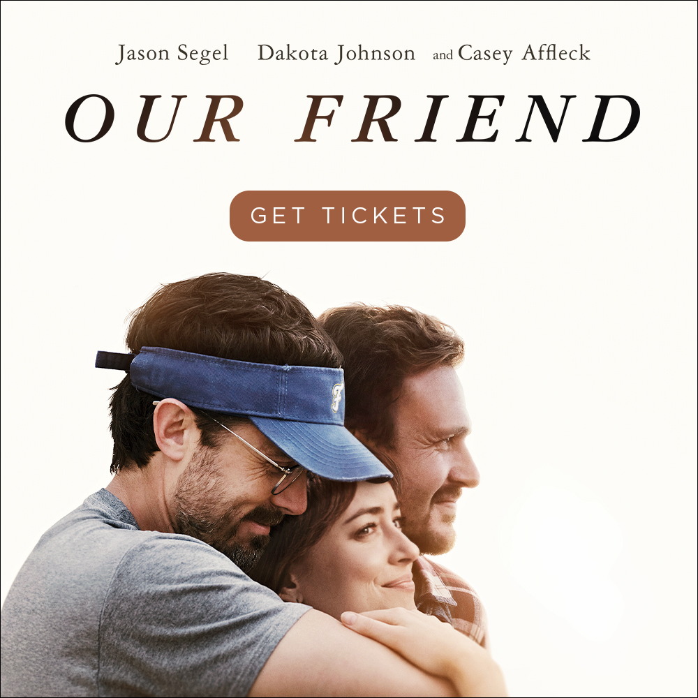 “Sensational! A moving and human true story on the meaning of genuine friendship in the moment it matters most.”  – Pete Hammond, Deadline

#OurFriendMovie opens tomorrow! Get tickets at readingcinemasus.com!