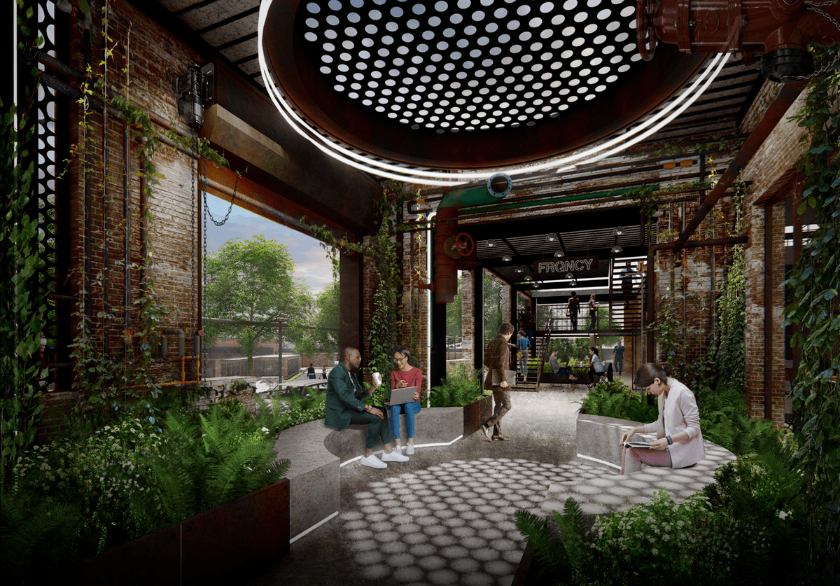 ashleytfahey's tweet photo. New renderings and details about what's being developed at Camp North End this year. https://t.co/aQ4RehyTlu https://t.co/BN0ABBk6ks