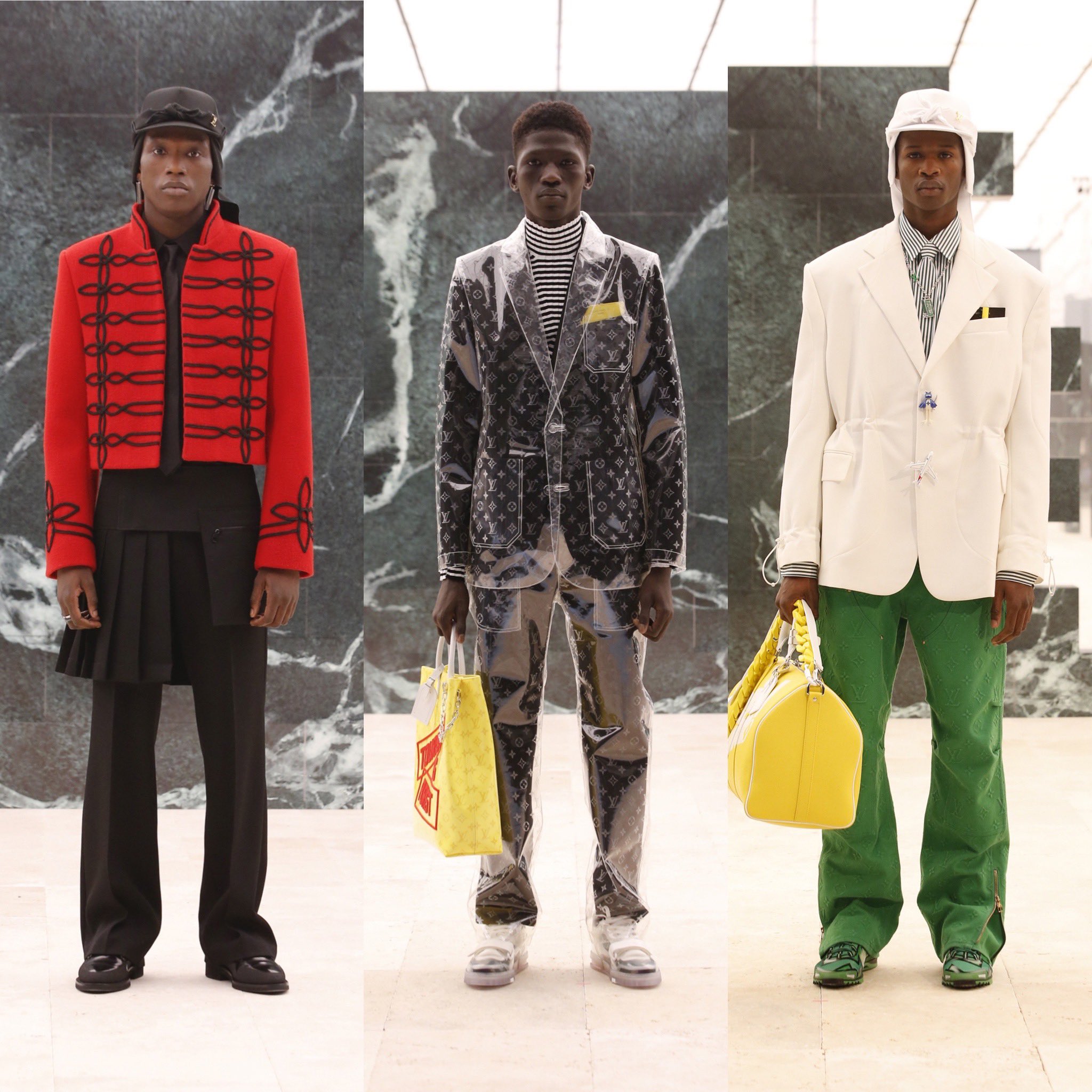 Virgil Abloh Unravels Masculine Archetypes In Louis Vuitton Men's AW21  Collection - Voir Fashion