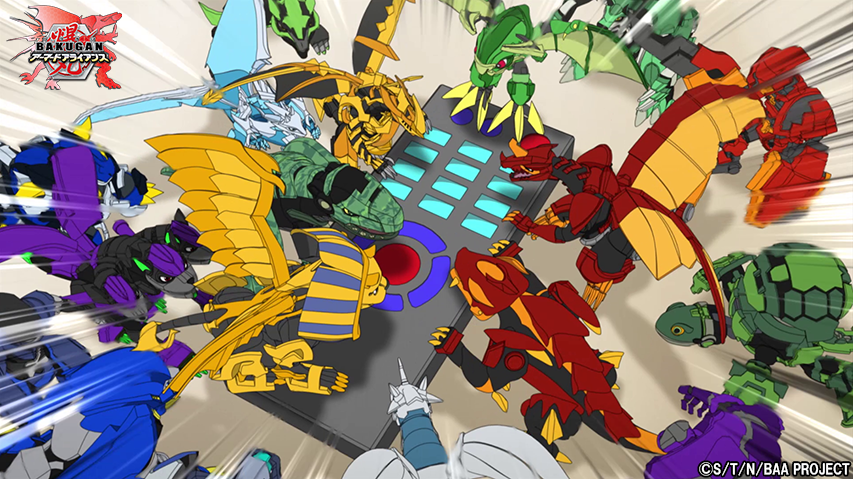 bakugan_jp's tweet photo. 【ストーリー更新】
第43話リアタイ視聴ありがとうございます！
来週1/29配信のストーリーと場面写を公開！

第44話
「爆丸チャンネル争い！」
「脅威！5属性爆丸・セーブラ！」
https://t.co/9k9KAhNMZr

🎥予告映像公開！
https://t.co/iFiPfDh5E1

来週もお楽しみに！

#爆丸アーマードアライアンス https://t.co/T0dYVev3Qr