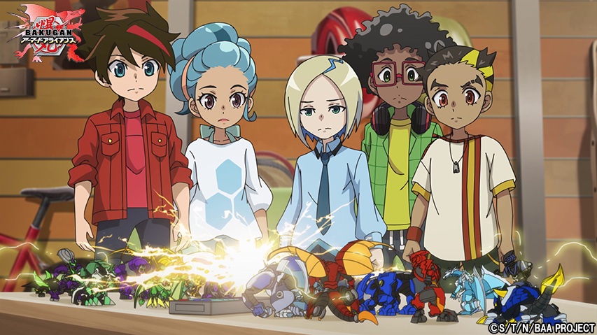 bakugan_jp's tweet photo. 【ストーリー更新】
第43話リアタイ視聴ありがとうございます！
来週1/29配信のストーリーと場面写を公開！

第44話
「爆丸チャンネル争い！」
「脅威！5属性爆丸・セーブラ！」
https://t.co/9k9KAhNMZr

🎥予告映像公開！
https://t.co/iFiPfDh5E1

来週もお楽しみに！

#爆丸アーマードアライアンス https://t.co/T0dYVev3Qr