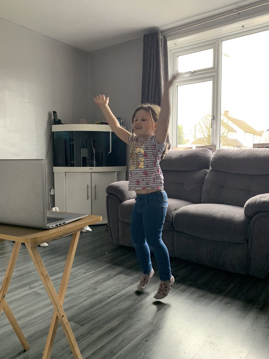 KeighleyHarding's tweet photo. Erin really enjoyed her live PE lesson with Mr Philpott @Y1Somers @HeathSomers https://t.co/FiGdJObYaX