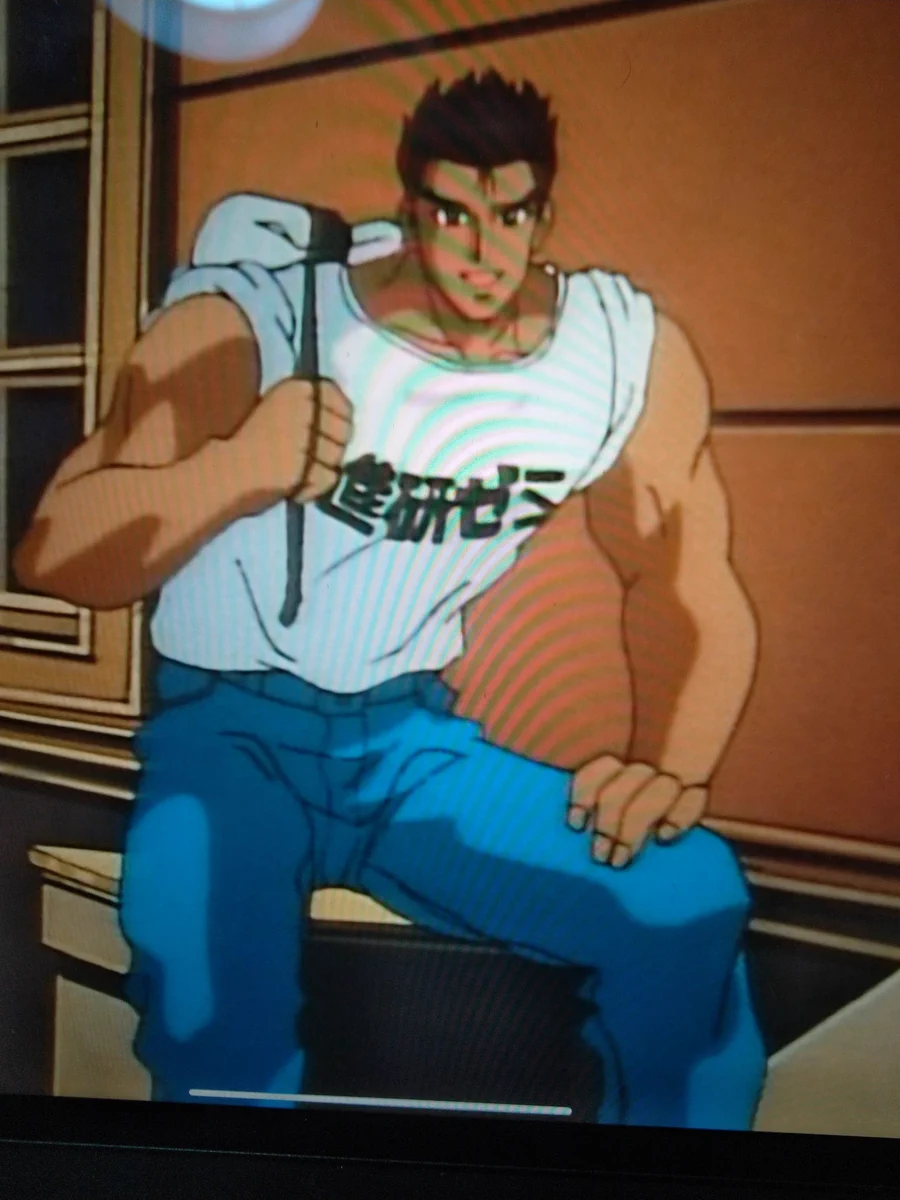 なぜそれをチョイス？スト2のアニメでリュウが着ているTシャツが進研ゼミwww