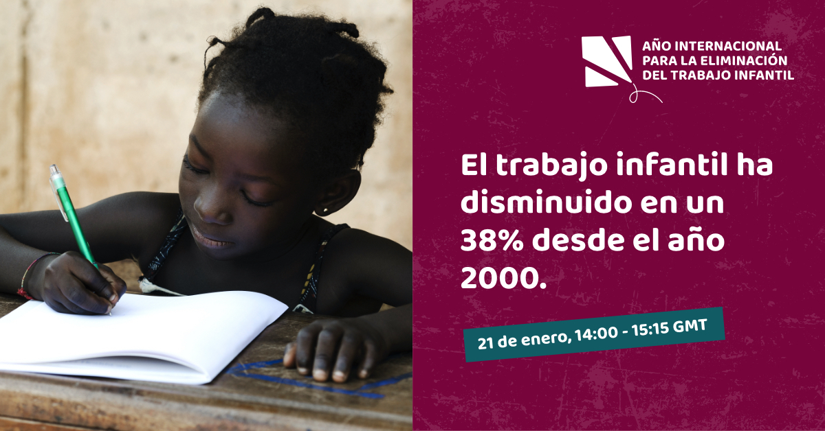 🔴#AHORA
Sé parte de la conversación en el evento virtual que inaugura el Año Internacional para la Erradicación del Trabajo Infantil.
Únete ya: https://t.co/vRB4DRsFMk
Participan: @GuyRyder @unicefchief @k_satyarthi
Más info: https://t.co/uKWLty2TFb
#SinTrabajoInfantil https://t.co/hJKozuLeoi