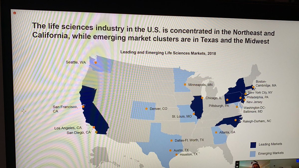 SwecareSweden's tweet image. The US life science market is valued at USD 3.2 trillion. The life science industry is concentrated in the Northeast and California. Emerging market clusters are in Texas and the Midwest #SwecareinUS @sacc_usa