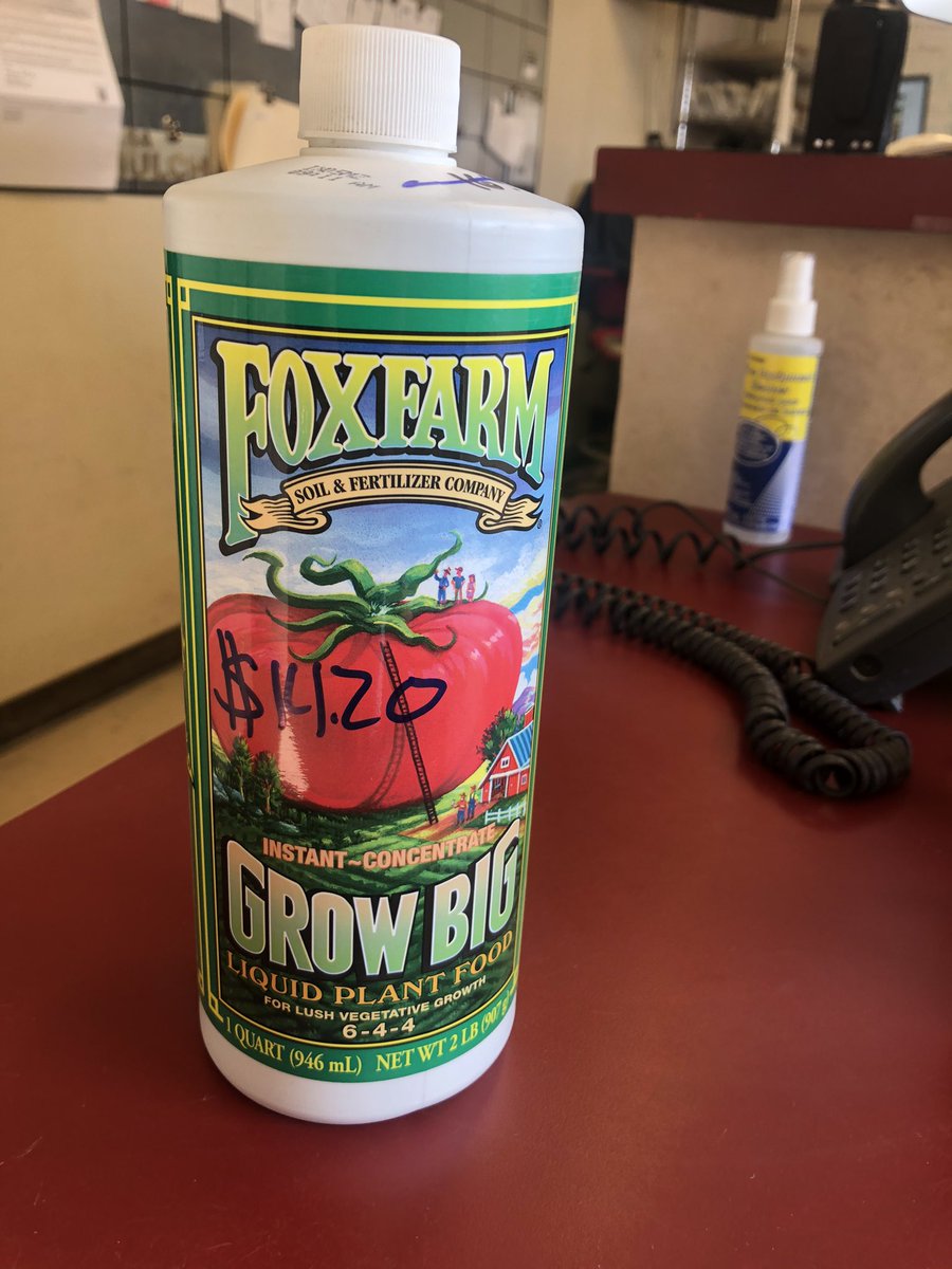 TulsaSodMulch's tweet photo. FOX FARM PRODUCTS: Tulsa Sod &amp; Mulch has fox farm soil, conditioner, fertilizers and PH down all at cost! 
Call 918-252-7631
Or come by the sod store 5630 s. 107 E ave. https://t.co/zUyChliYXg