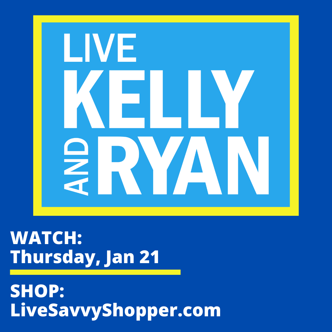 GoSmile's tweet image. We're thrilled to be featured today on @livekellyandryan with an exclusive deal on GO SMILE for viewers! Shop and save 50% now at LiveSavvyShopper.com. #KellyandRyan