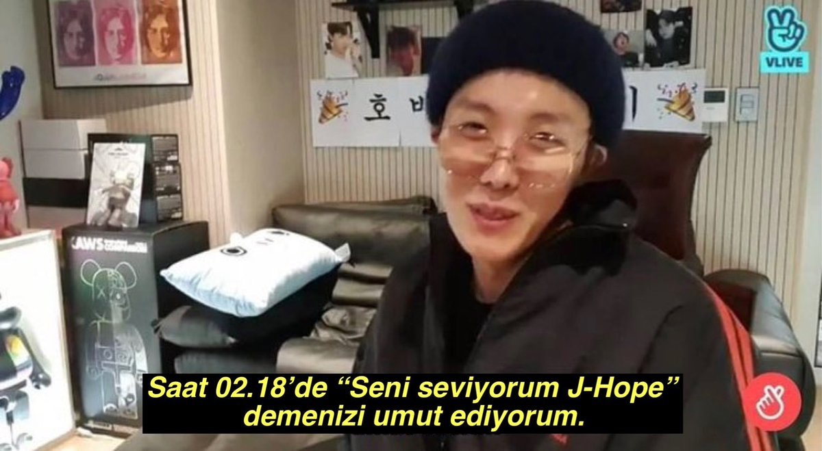 [🐿️🎂]
Hoseok'un doğum günü için, Türkiye saatiyle 18 Şubat 20:18'de, Weverse'e "I Love you j-hope" yazılacak🥺