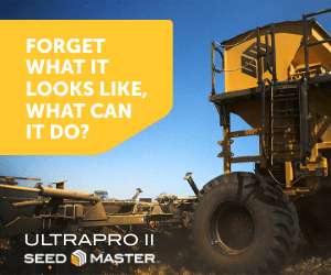 SeedMasterMfg's tweet photo. Just because it looks different doesn't mean it can't save you on input costs. Join our Global Sales Director #TimCriddle as he talks to @shaunhaney @realagriculture about the advantages of our #UltraProII On-Frame Tank.
Interview begins at 19:57
https://t.co/tagVkgR0pq https://t.co/OsbHvT9RhZ
