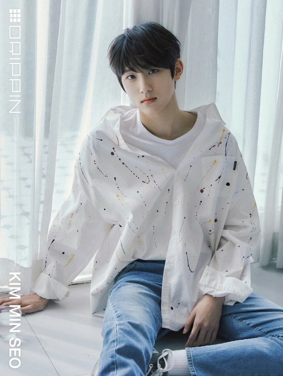 52. KIM MINSEO. He was in the pre-debut group project W Project; currently in the group DRIPPIN.W Project’s single → DRIPPIN’s debut → 
