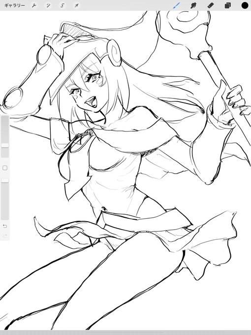 なつかしいの描いてる 