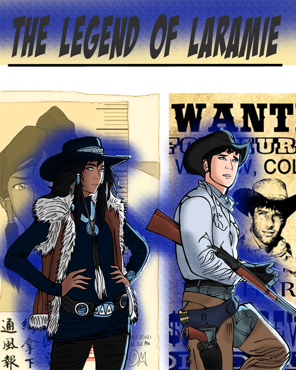 ArtworxLegacy's tweet photo. Crossover of Korra &amp; Jess! #korra #artworxlegacy #teamartworxlegacy #art #QueenKorraLegacy #thelegendofkorra #drawing #clipstudio #rendition #cowgirl #cowboy #laramie #jessharper #howdy @strawberrybat_ @drawnbylou @SupaDupaGX @amitThakur @AshstormCat @doodlesishere @robertoblake https://t.co/9QDIIA86Gf