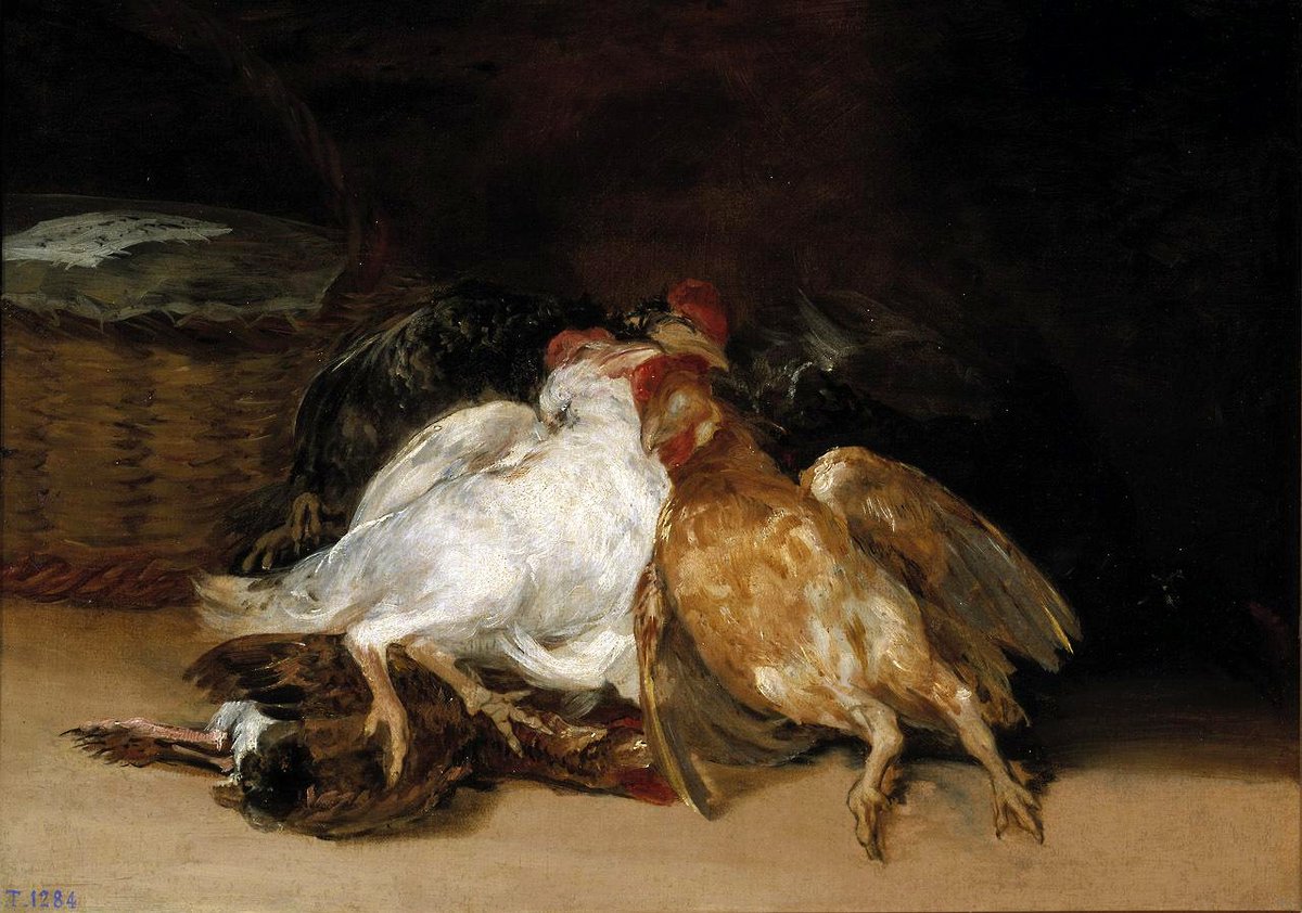 RT @artistgoya: Dead Birds, 1812 https://t.co/Scwh6FuBDh #romanticism #spanishart https://t.co/EX2pVLeU6U