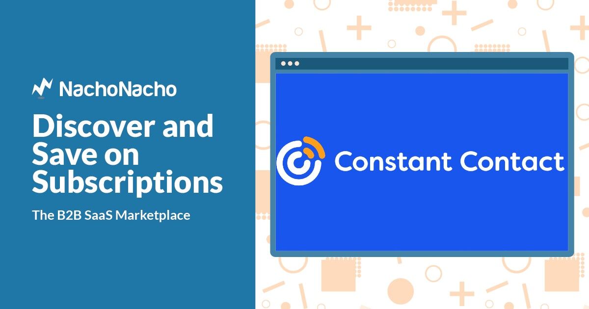 getnachonacho's tweet photo. With @ConstantContact you can build email campaigns, leverage social media, create a website with built-in marketing tools, or set up an eCommerce store! #SellMore #CustomCommunication #EasyCreation
Subscribe on our marketplace https://t.co/6FU3y8SErg https://t.co/TJtEaY5pM7