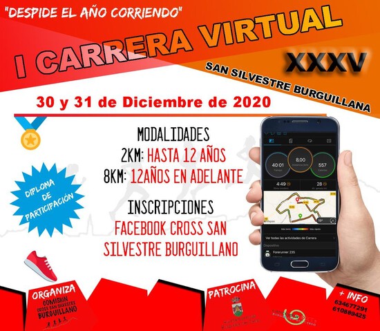 Nueva entrada en el blog! ⚠️⚠️⚠️
Cerramos el 2020 con la participación ya tradicional en la San Silvestre Burguillana, este año en edición virtual debido a la pandemia. La crónica aquí ➡️ opinarun.blogspot.com/2021/01/san-si…