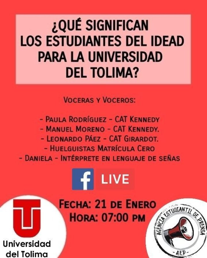 SaraMaritzaSal2's tweet photo. @Uni_Tolima @GobValle @gobertolima @ClaraLuzRoldan https://t.co/2Le1rvTsW7