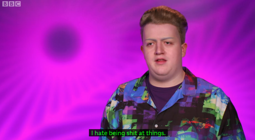 amyvangar's tweet photo. Me after five minutes of doing anything at all #DragRaceUK https://t.co/OFFv5uFqqm