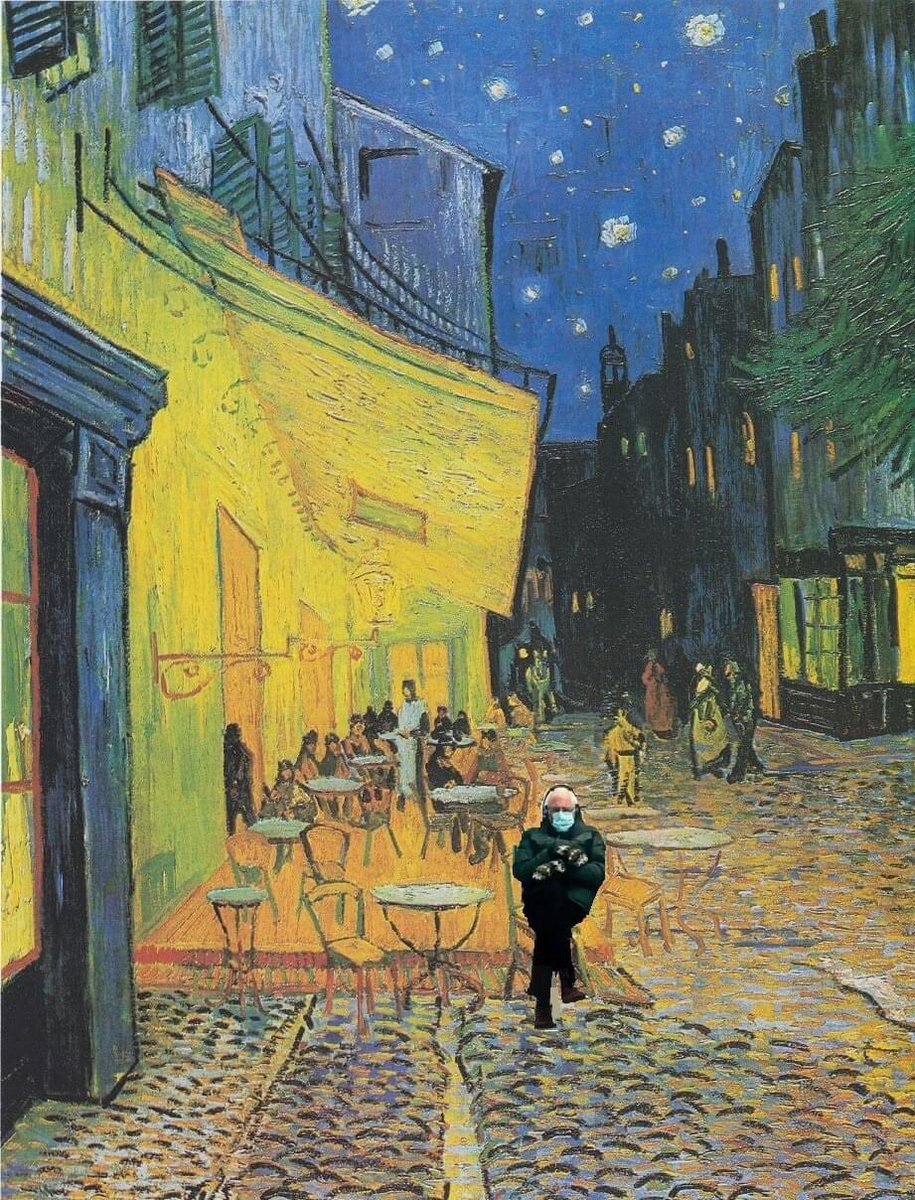 Proof that humans are creative:  @SenSanders memes.