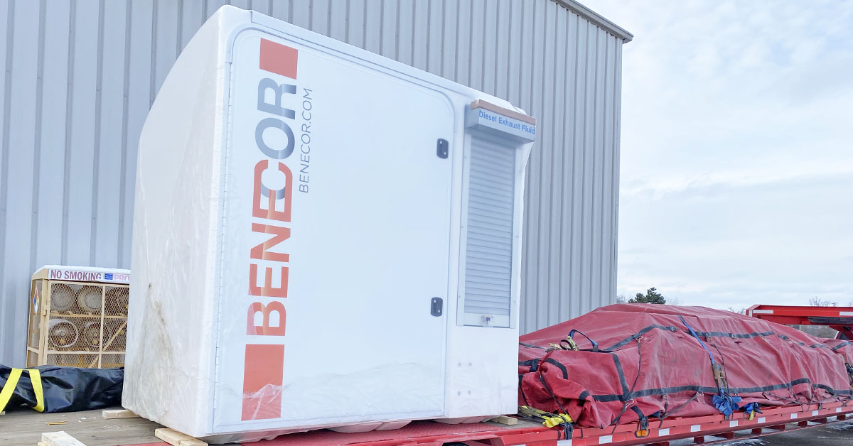 DEF Fleet Tote heading to our customer out west! Engineered to ensure zero rust or on-island deterioration. bit.ly/3o5mkY7