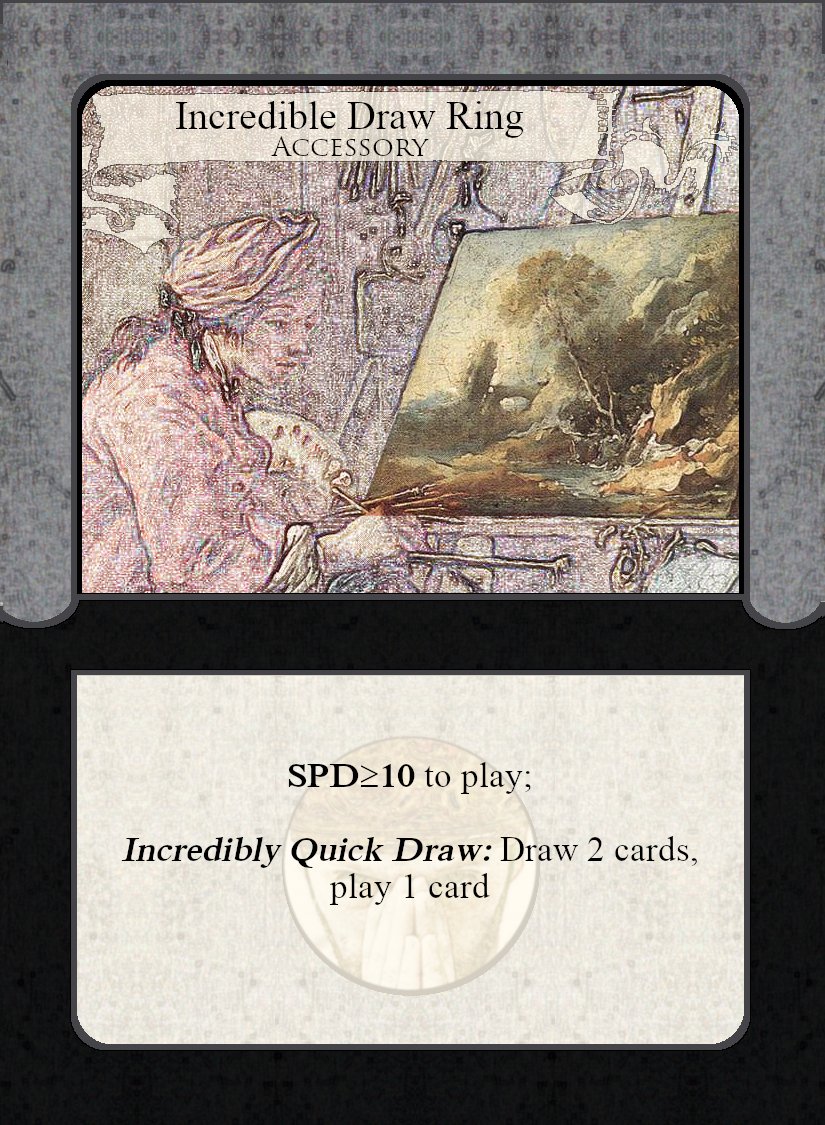 twokevsgames's tweet photo. Waiting for the BGG page for #KingsEye to be approved. In the meantime, here are a few cards from the upgrade deck from which players draft unique decks each game to enhance their characters. These two cards happen to show off my incredibly sophisticated sense of humour.
#cardart https://t.co/8j4K8KwmIr
