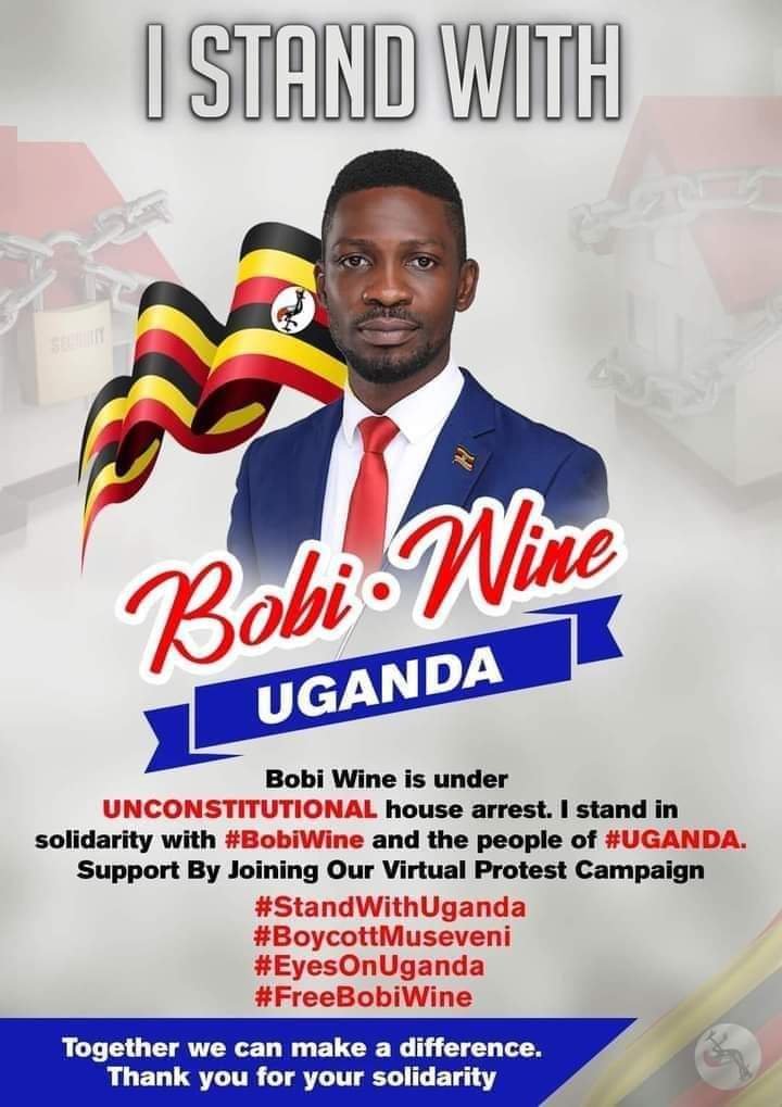 TFavoritesnack's tweet photo. At the end we will remember not the words of our enemies but the silence of our friends. I stand in solidarity with my 10th president of the Republic of Uganda@HEBobiwineKyagulanyi🇺🇬🇺🇬
#Naffe Uganda Yaffe 
#Free Bobi wine ✊🏿✊🏿 https://t.co/ZoXYiMHfs4
