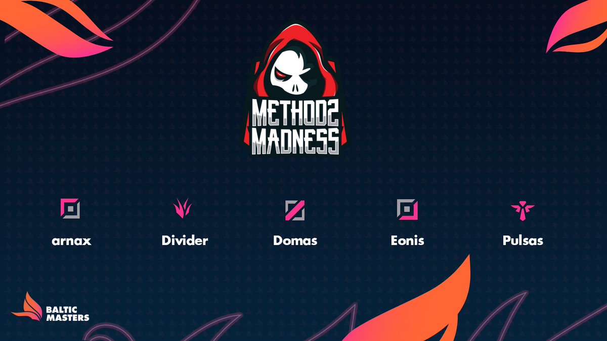 Well known Lithuanian names with help from their neighbour have assembled for this split! The lineup represents @Method2M_LoL 🔥

🇱🇹 <a href="/arnaxas/">arnax</a> 
🇱🇹 <a href="/rediviD_/">Divider</a>
🇱🇹 @DMS1LOL 
🇵🇱 <a href="/Eonislol/">Adam</a> 
🇱🇹 <a href="/Pulsaslol/">Aurimas</a>