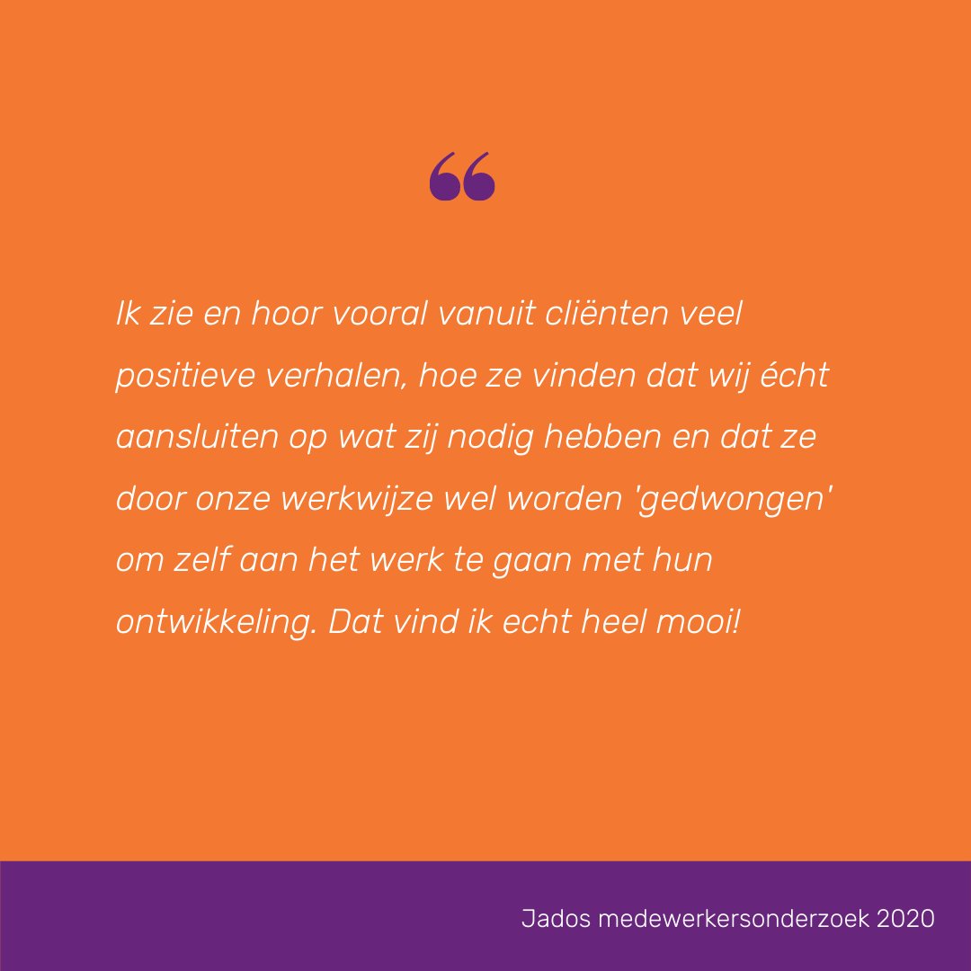 CapitoWonen's tweet photo. Jados houdt jaarlijks een medewerkersonderzoek. We waren dan ook enorm bij met de hoge respons van 77% van afgelopen onderzoek. Er zijn zéker verbeterpunten waar we mee aan de slag gaan, maar er waren ook quotes waar we enorm trots op zijn. Neem deze voorbeelden.

#jados #trots https://t.co/MEsOYTh6xP